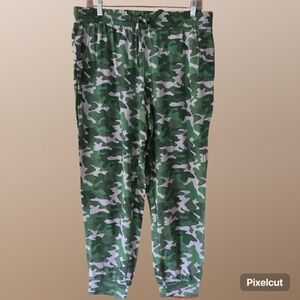 Muk Luks | Green Camo Joggers 💚